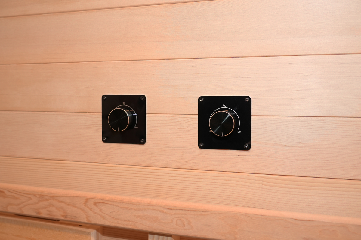 Blisspod I Venetian RED I All-In-One - Full Spectrum + Red Light I Indoor Premium Sauna I 2 Person