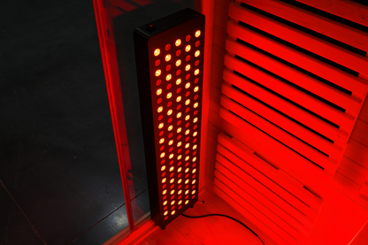 Blisspod Venetian RED 3-Person Full-Spectrum Sauna with Wi-Fi and Red Light