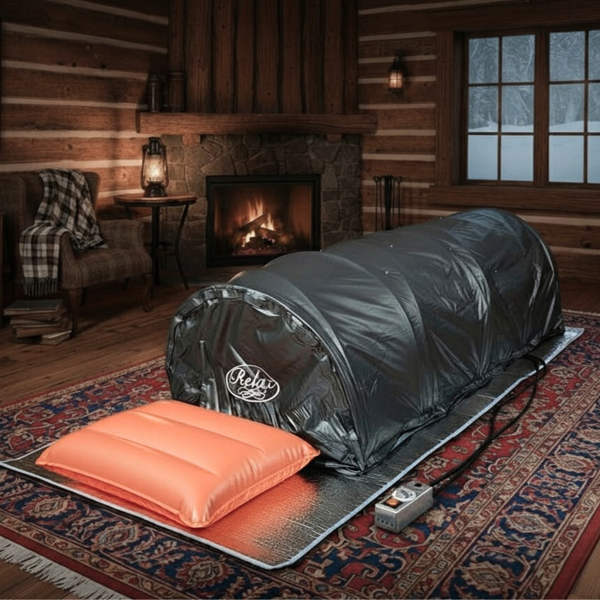 Relax Lie-Down Portable Far Infrared Sauna