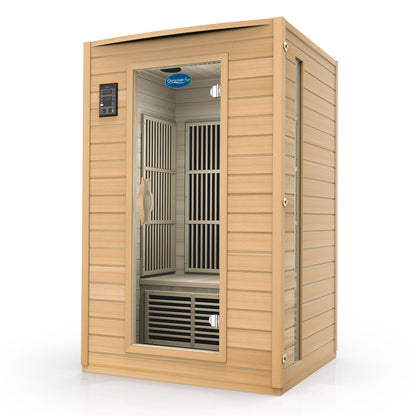 2-Person Infrared Sauna | Canadian Hemlock & Carbon Heat