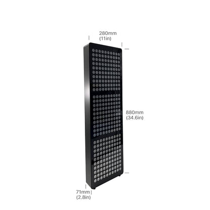 1000W Red Light Panel, Full-Body Red & Near-Infrared Photobiomodulation