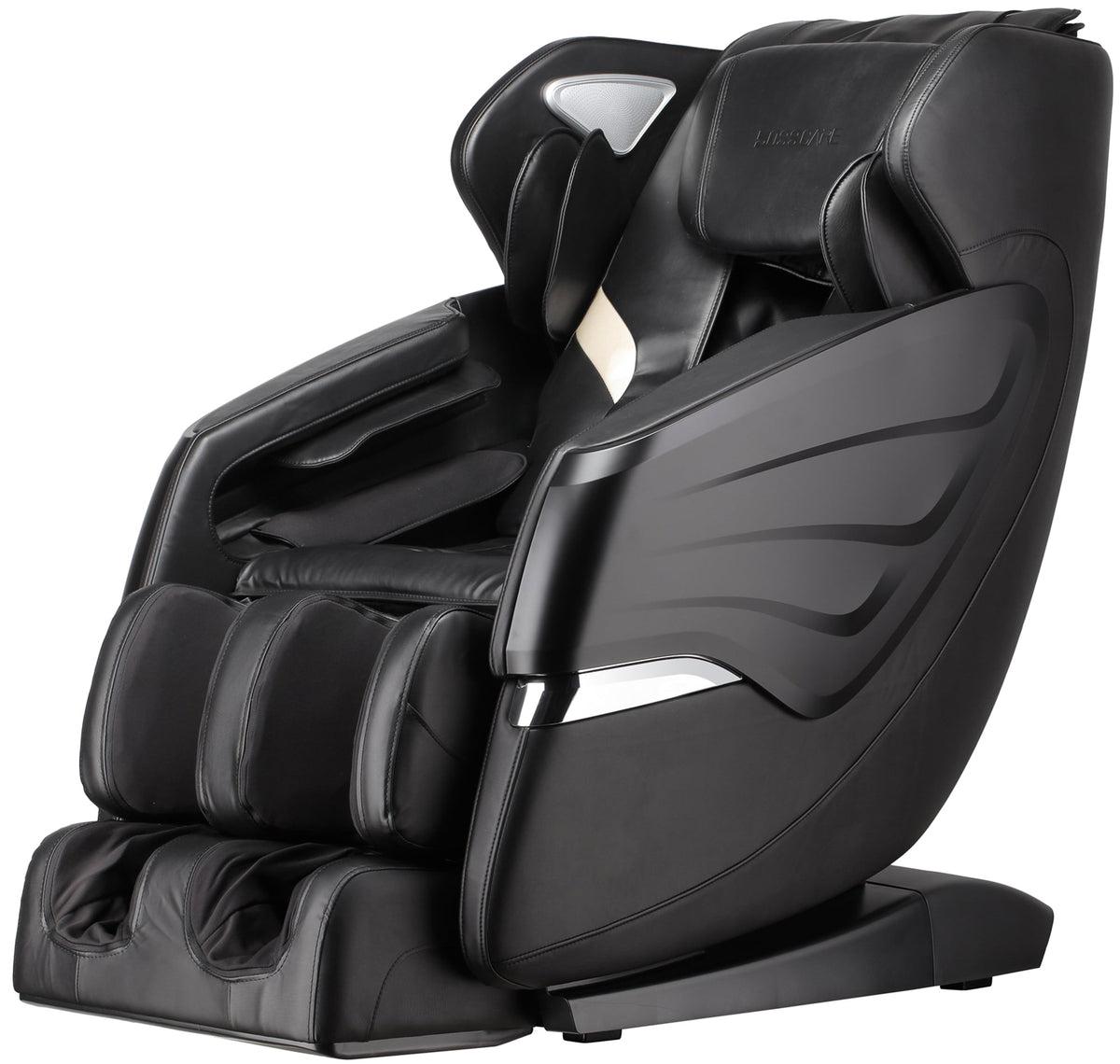 SL-Track Full-Body Airbag Massage Recliner – Black