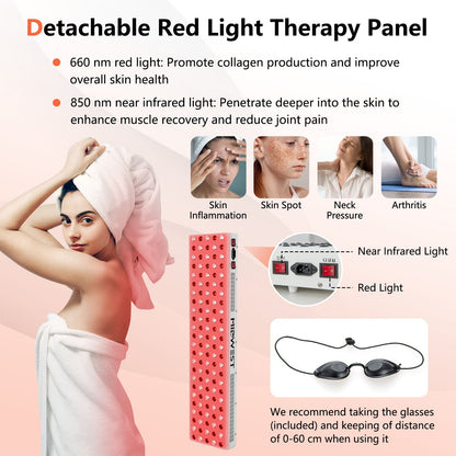 2-Person Hemlock Far Infrared Sauna with Red & Near-Infrared Light Panel