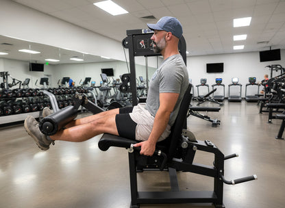 SFE Selectorized Leg Extension & Prone Leg Curl Machine