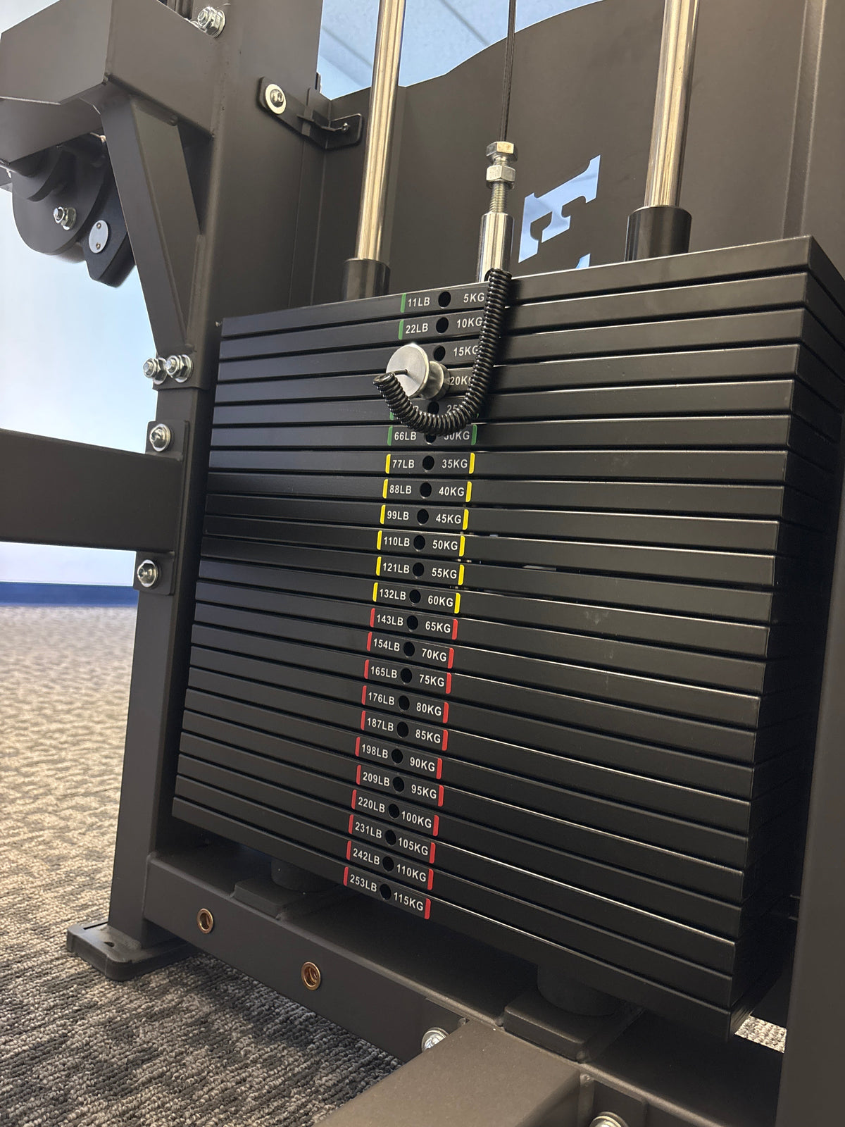 SFE Selectorized Seated Leg Extension & Leg Curl Machine