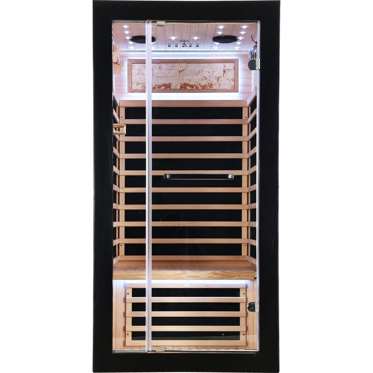 Single-Person Infrared Sauna | Starlight Ceiling & Carbon Heat