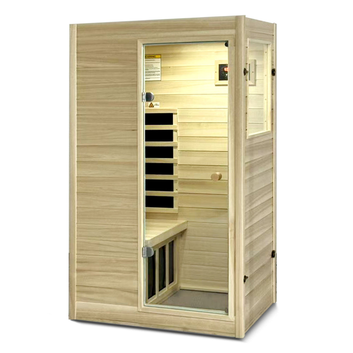 XY-909MB-R European Aspen Far-Infrared Sauna with Bluetooth