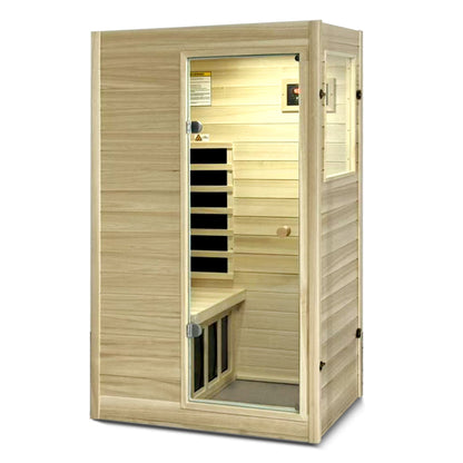 XY-909MB-R European Aspen Far-Infrared Sauna with Bluetooth