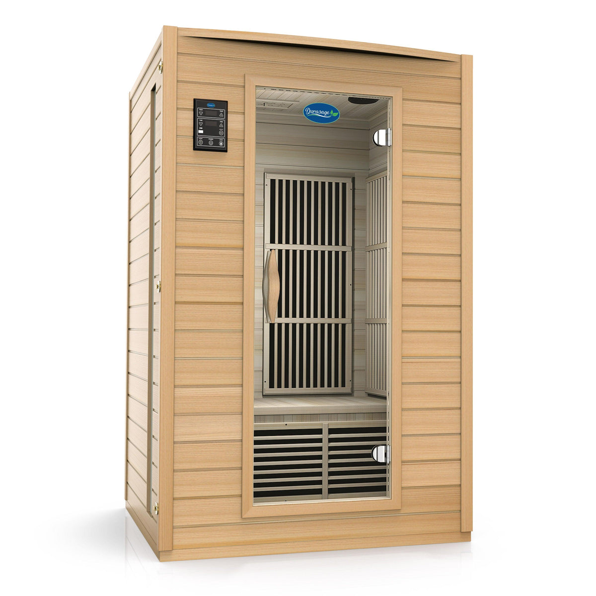 2-Person Infrared Sauna | Canadian Hemlock & Carbon Heat