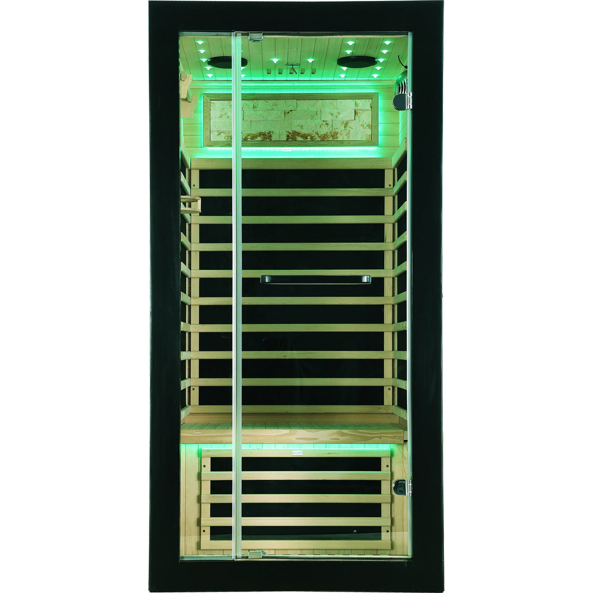 Single-Person Infrared Sauna | Starlight Ceiling & Carbon Heat