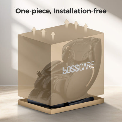Bosscare 3D SL-Track Zero-Gravity Massage Chair with App Control