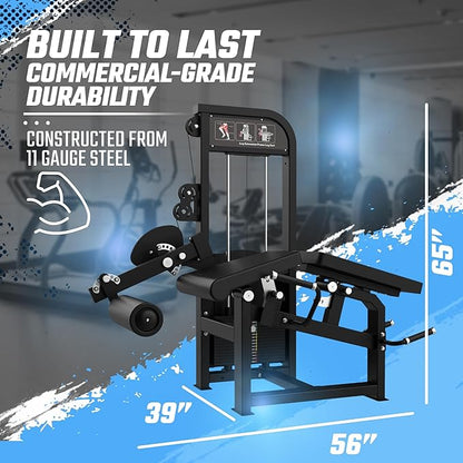 SFE Selectorized Leg Extension & Prone Leg Curl Machine