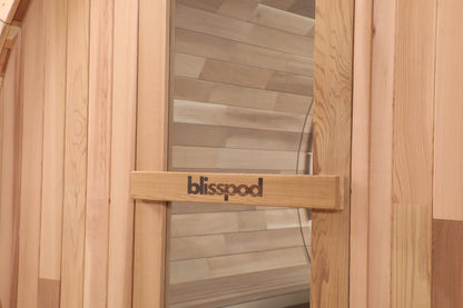 Blisspod Prague Canadian Red Cedar Barrel Sauna