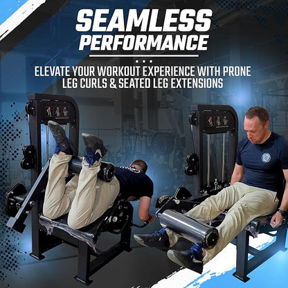 SFE Selectorized Leg Extension & Prone Leg Curl Machine
