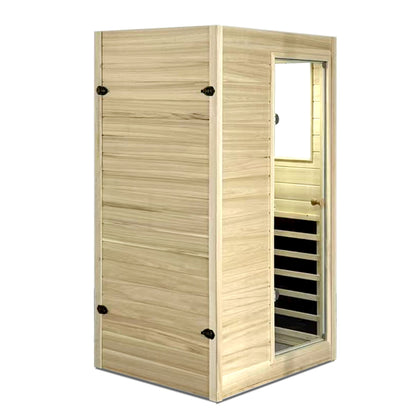 XY-909MB-R European Aspen Far-Infrared Sauna with Bluetooth