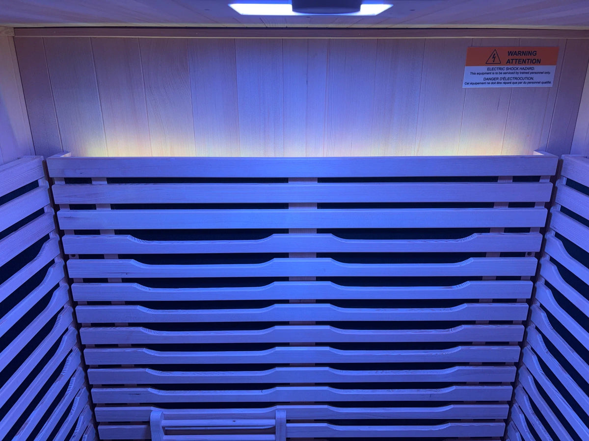 Blisspod Milano Ultra-Low-EMF 2-Person Full-Spectrum Sauna with Chromotherapy