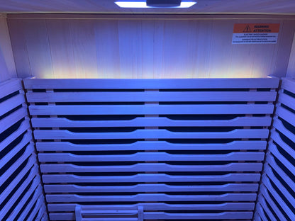 Blisspod Milano Ultra-Low-EMF 2-Person Full-Spectrum Sauna with Chromotherapy