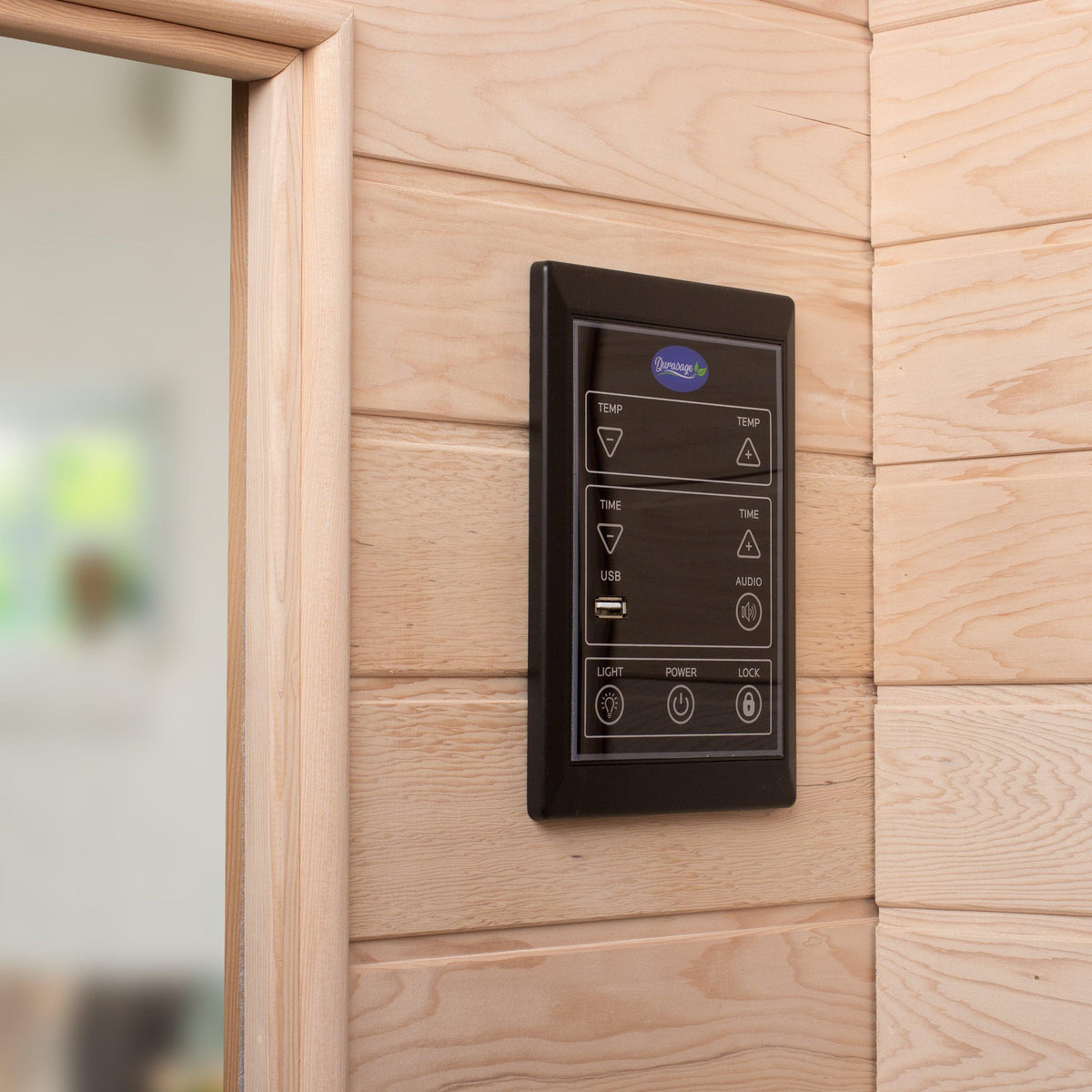 2-Person Infrared Sauna | Canadian Hemlock & Carbon Heat