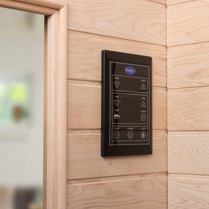 2-Person Infrared Sauna | Canadian Hemlock & Carbon Heat