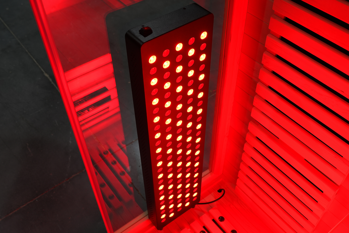 Blisspod I Venetian RED I All-In-One - Full Spectrum + Red Light I Indoor Premium Sauna I 2 Person