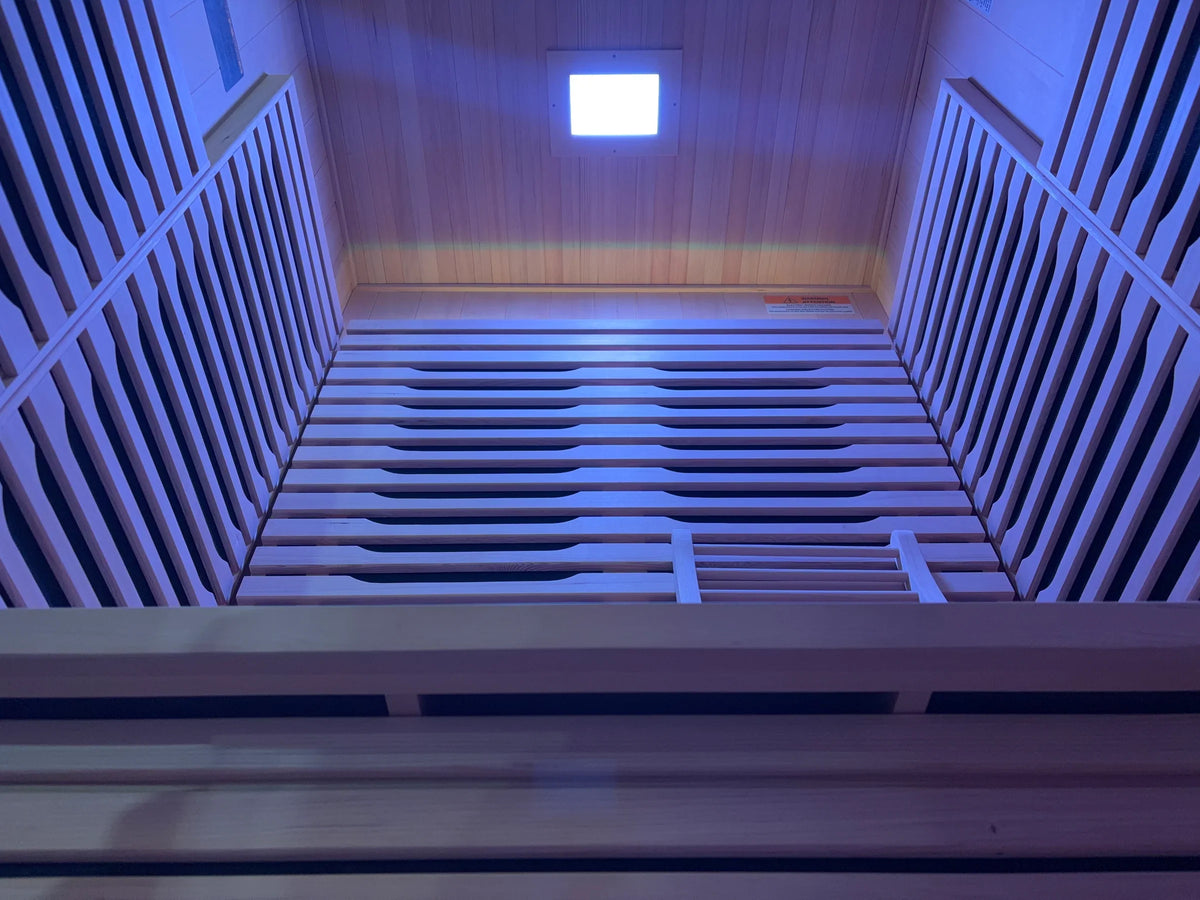 Blisspod Milano Ultra-Low-EMF 2-Person Full-Spectrum Sauna with Chromotherapy