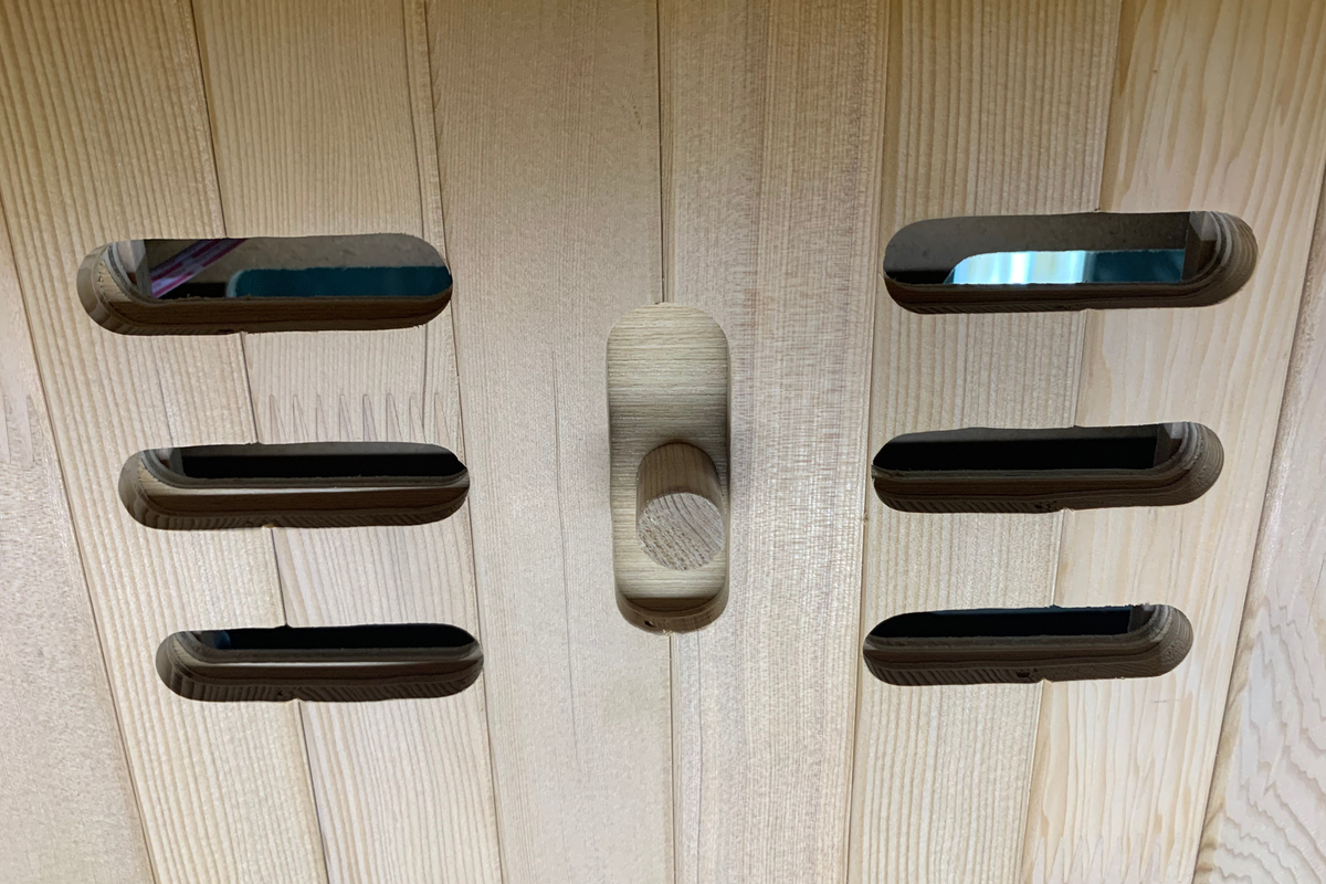 Blisspod Bergen 2-Person Full-Spectrum Low-EMF Sauna with Red Light