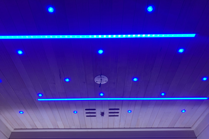 Blisspod Bergen 2-Person Full-Spectrum Low-EMF Sauna with Red Light