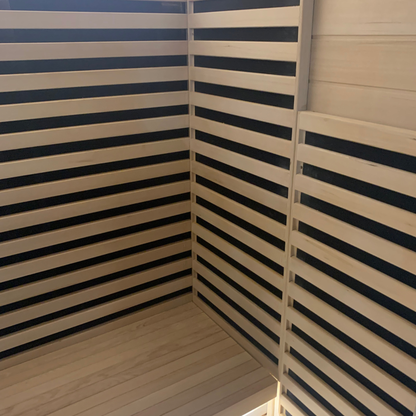 Blisspod Bergen 2-Person Full-Spectrum Low-EMF Sauna with Red Light