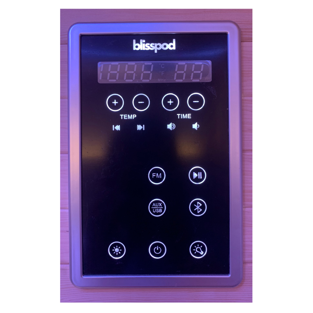 Blisspod Bergen 2-Person Full-Spectrum Low-EMF Sauna with Red Light