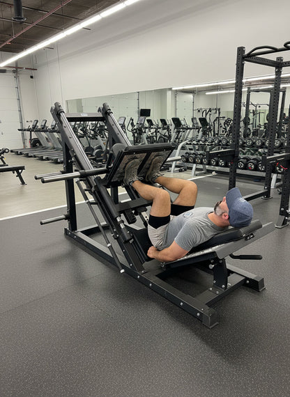 SFE Commercial 45-Degree Plate-Loaded Leg Press Hack Squat Combo Machine
