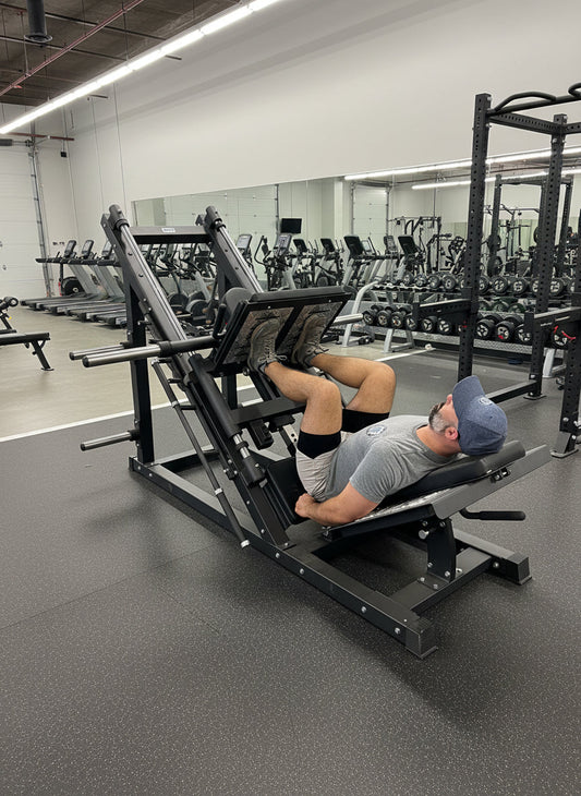 SFE Commercial 45-Degree Plate-Loaded Leg Press Hack Squat Combo Machine