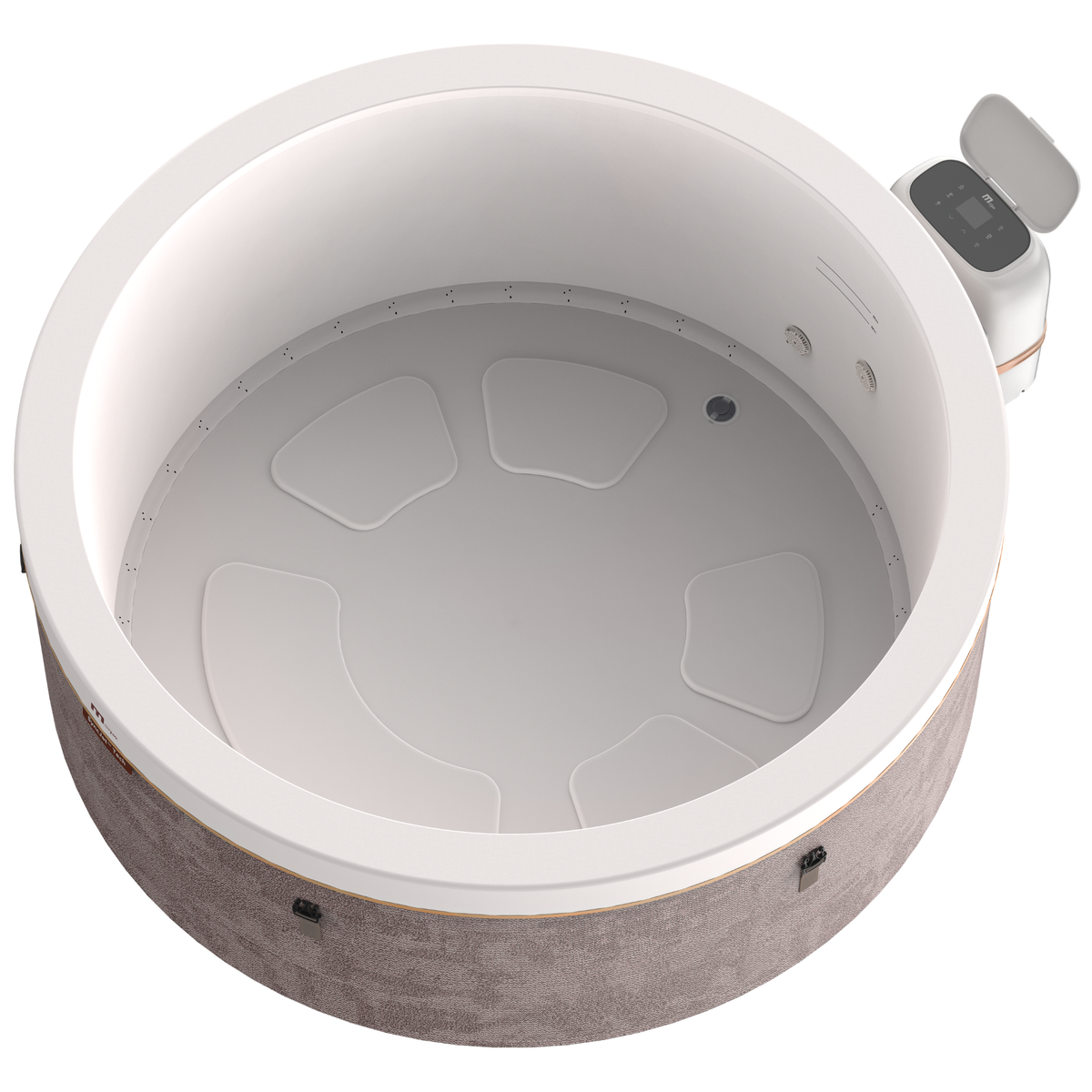 MSpa Cocoon Verto 6-Person Rigid Hot Tub with 138 Air Jets