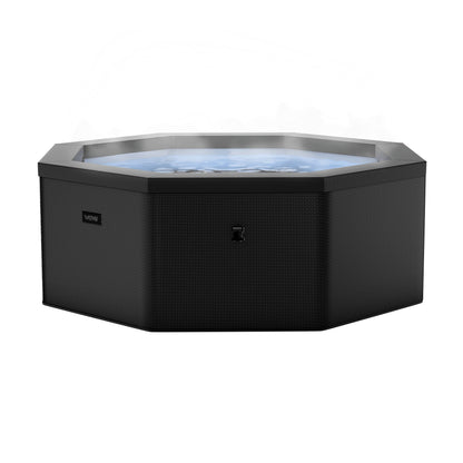 Como 6-Person Octagonal Eco Foam Hot Tub with Integrated Heater