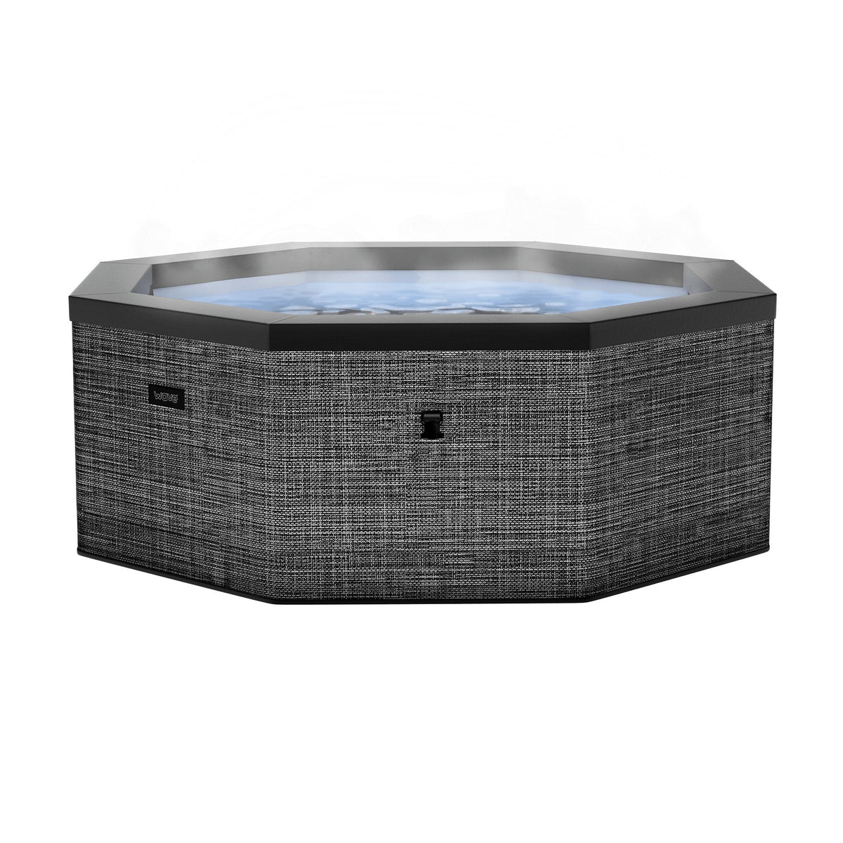 Como 6-Person Octagonal Eco Foam Hot Tub with Integrated Heater