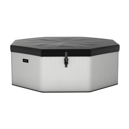 Como 6-Person Octagonal Eco Foam Hot Tub with Integrated Heater