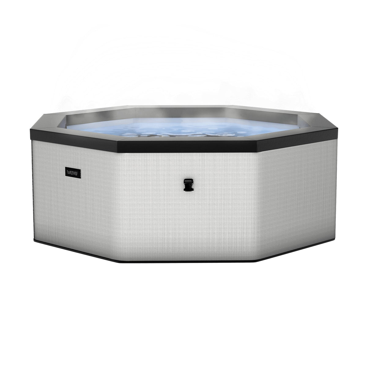 Como 6-Person Octagonal Eco Foam Hot Tub with Integrated Heater