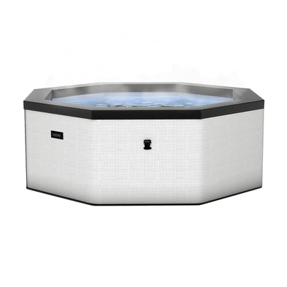 Como 6-Person Octagonal Eco Foam Hot Tub with Integrated Heater