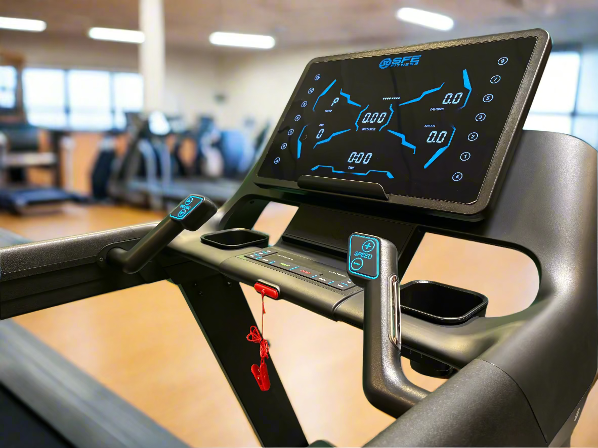 SFE Commercial Pro Treadmill | 4 HP, 15 MPH & 20% Incline