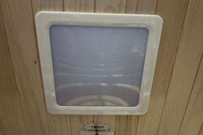 Blisspod Malmo Low-EMF 2-Person Infrared Sauna with Red Light and Chromotherapy