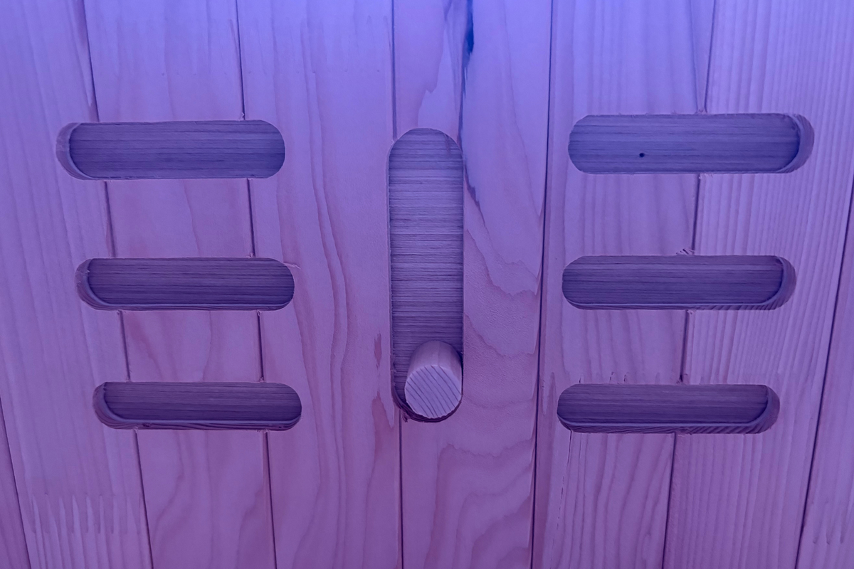 Blisspod Malmo Low-EMF 2-Person Infrared Sauna with Red Light and Chromotherapy