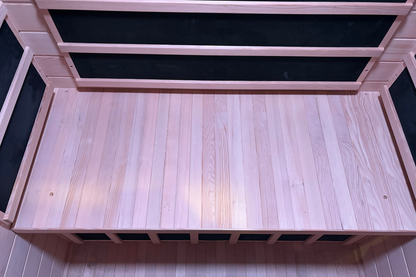 Blisspod Malmo Low-EMF 2-Person Infrared Sauna with Red Light and Chromotherapy