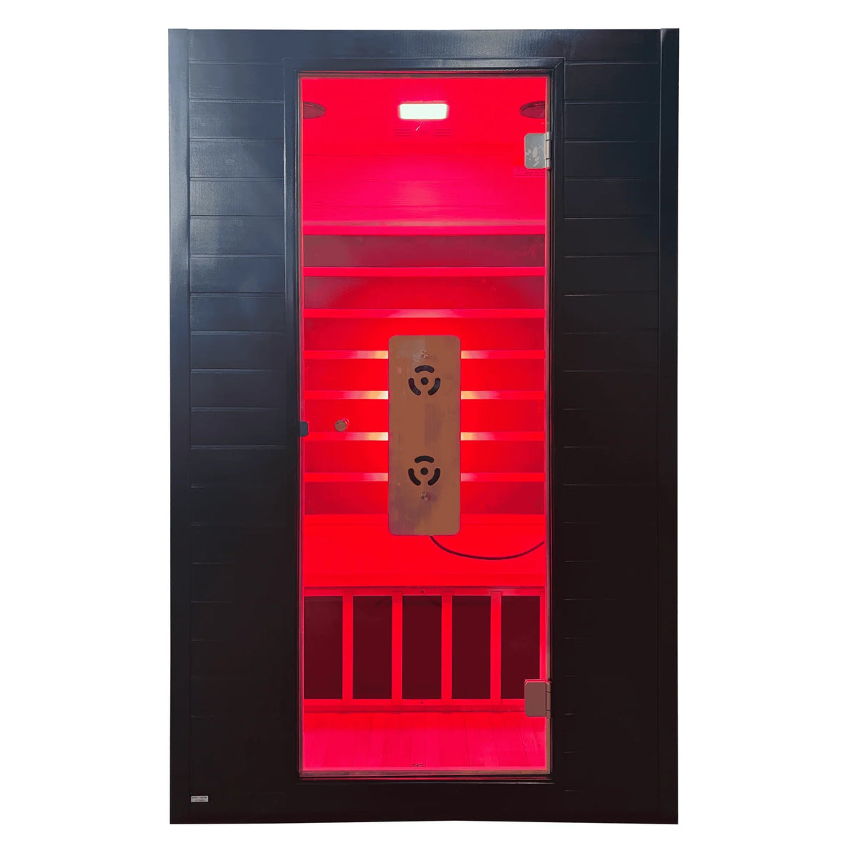 Blisspod Malmo Low-EMF 2-Person Infrared Sauna with Red Light and Chromotherapy