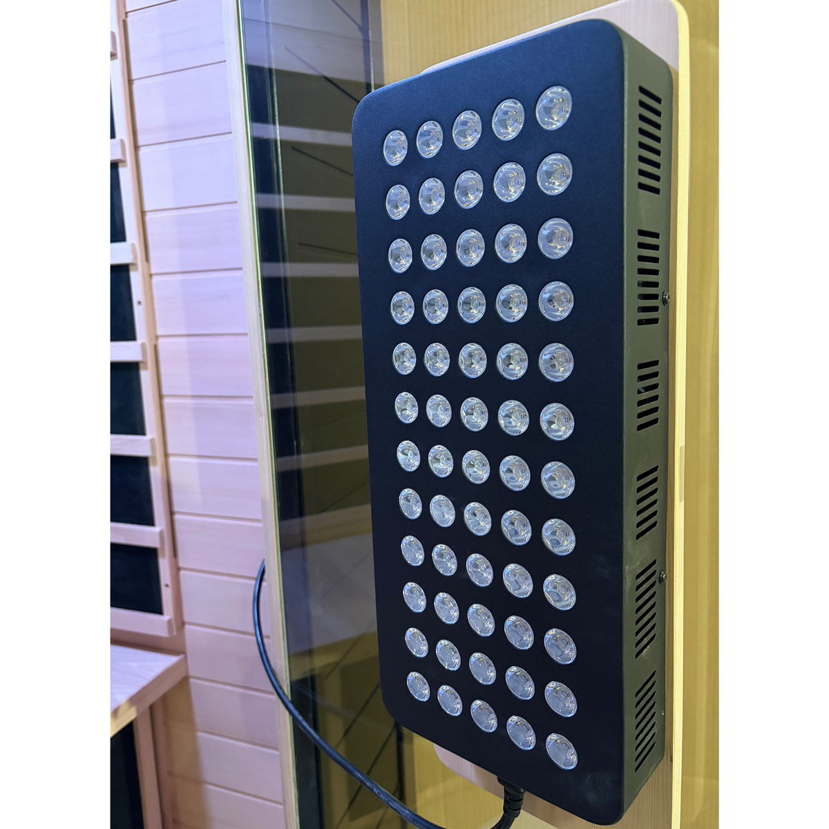 Blisspod Malmo Low-EMF 2-Person Infrared Sauna with Red Light and Chromotherapy