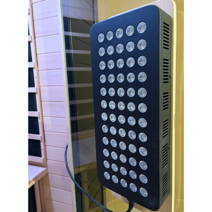 Blisspod Malmo Low-EMF 2-Person Infrared Sauna with Red Light and Chromotherapy