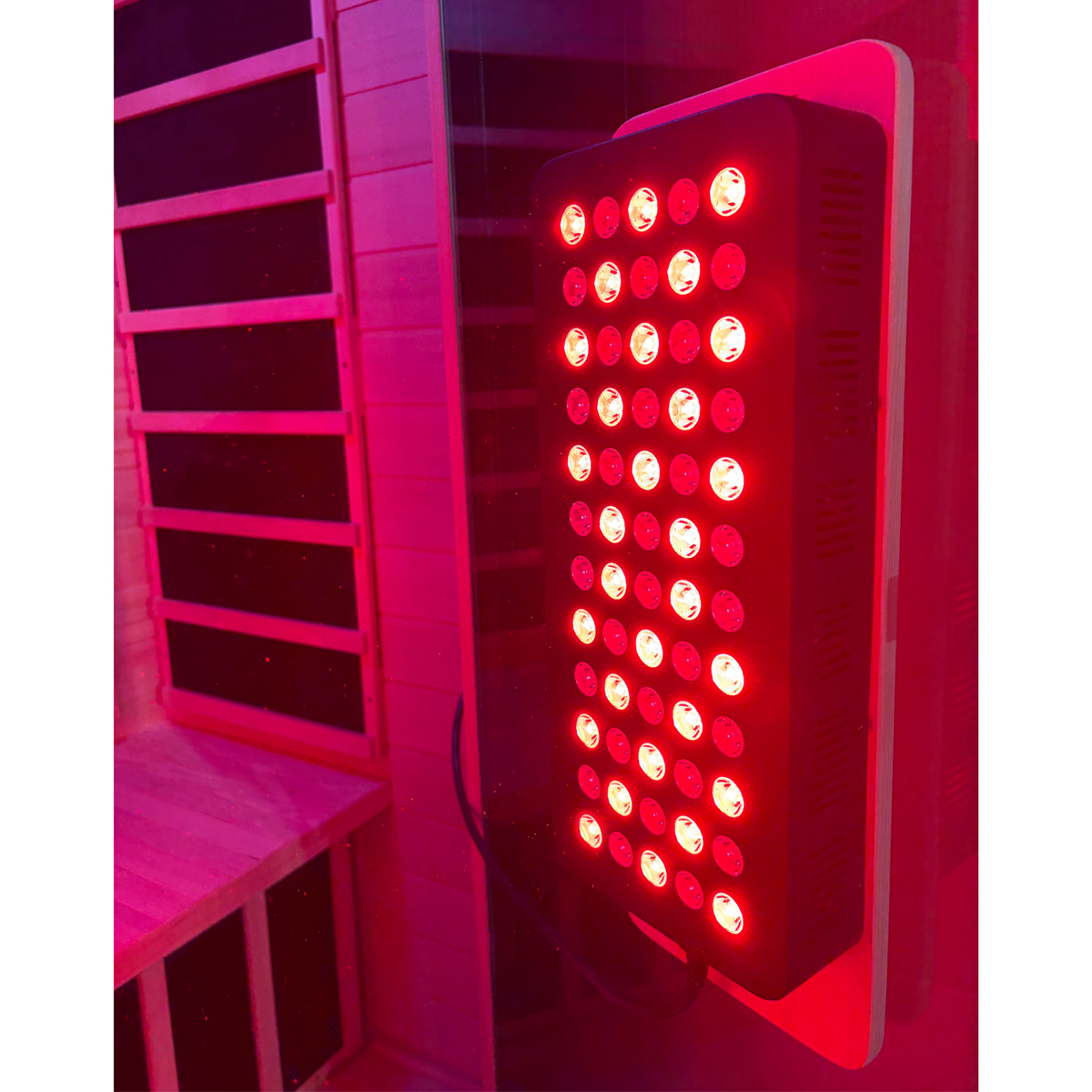 Blisspod Malmo Low-EMF 2-Person Infrared Sauna with Red Light and Chromotherapy