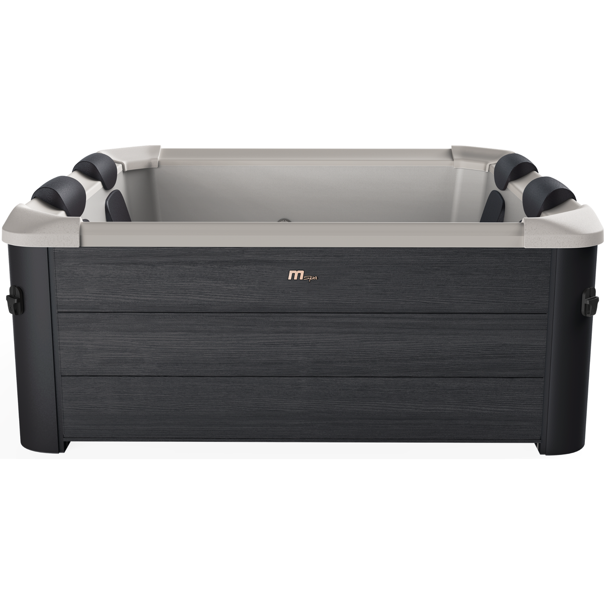 MSpa Oslo Frame Series 6-Person Rigid Hot Tub with Hydro Jets and LED Lighting
