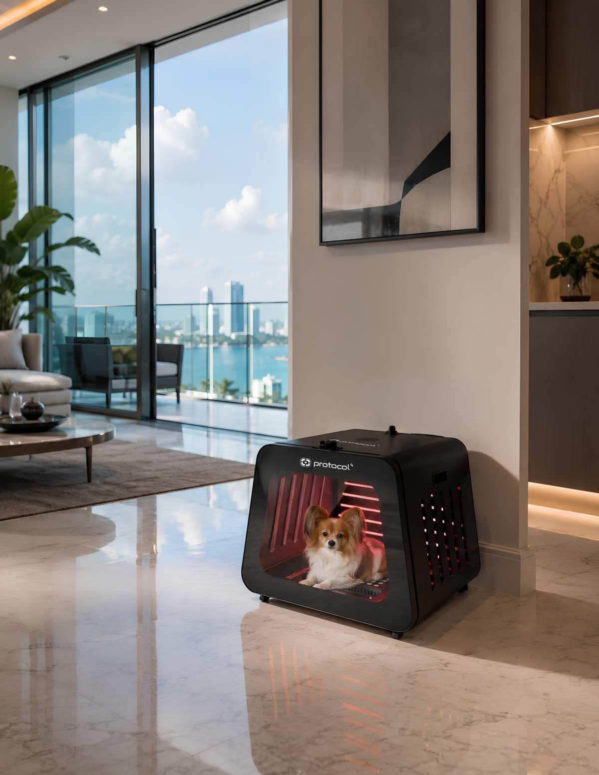 Small Pet Red Light Capsule – Full-Body Red &amp; Near-Infrared Light Wellness System