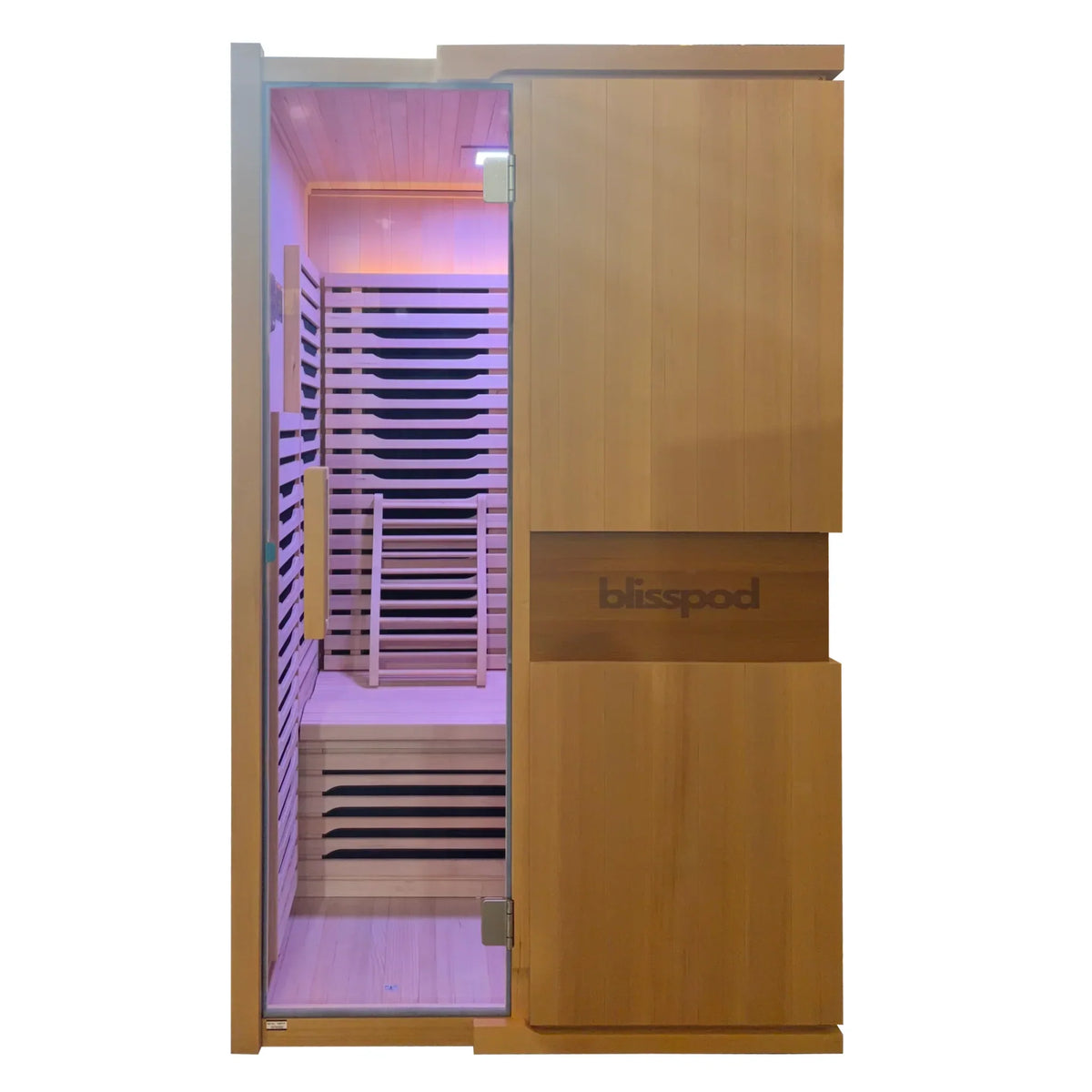 Blisspod Milano Ultra-Low-EMF 2-Person Full-Spectrum Sauna with Chromotherapy