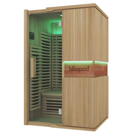 Blisspod Milano Ultra-Low-EMF 2-Person Full-Spectrum Sauna with Chromotherapy