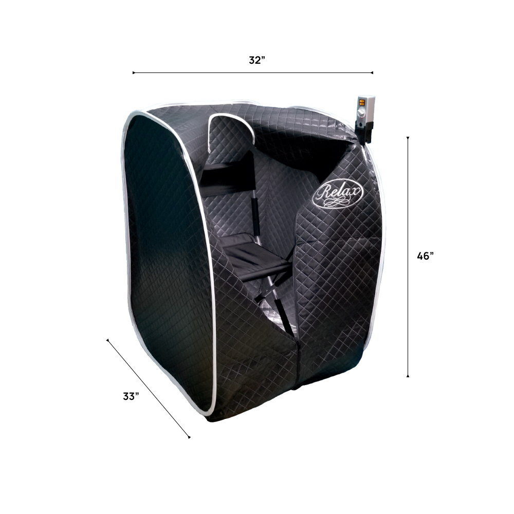 Relax Black Pro Portable Far Infrared Sauna